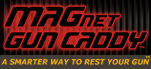 MAGnet Gun Caddy Home - A Smarter Way to Rest Your Gun - Secure It!